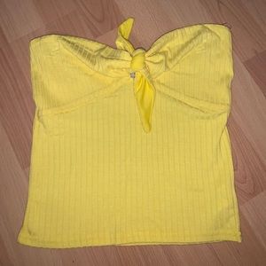 Ribbed tube top